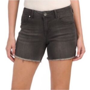 1822 DENIM Grey Denim Jean Shorts!